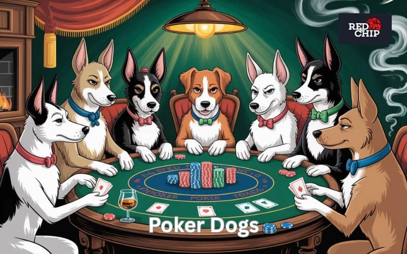 poker dogs